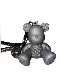 Bear Charm With Braided Rope For Gifts,Bags, Backpacks, And Satchels NWT